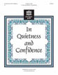 In Quietness and Confidence Handbell sheet music cover